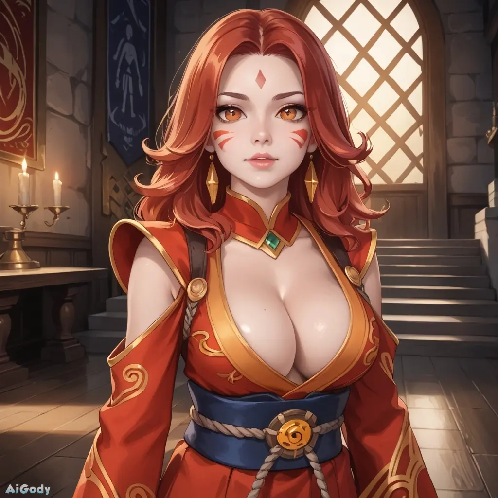 Lina from Dota 2 Fan Art