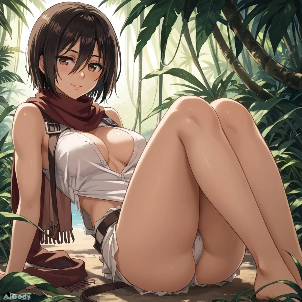 Mikasa's beautiful legs