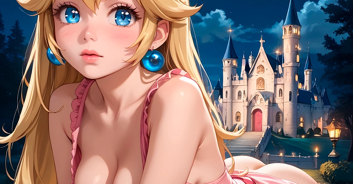 Princess Peach Thanks Her Savior